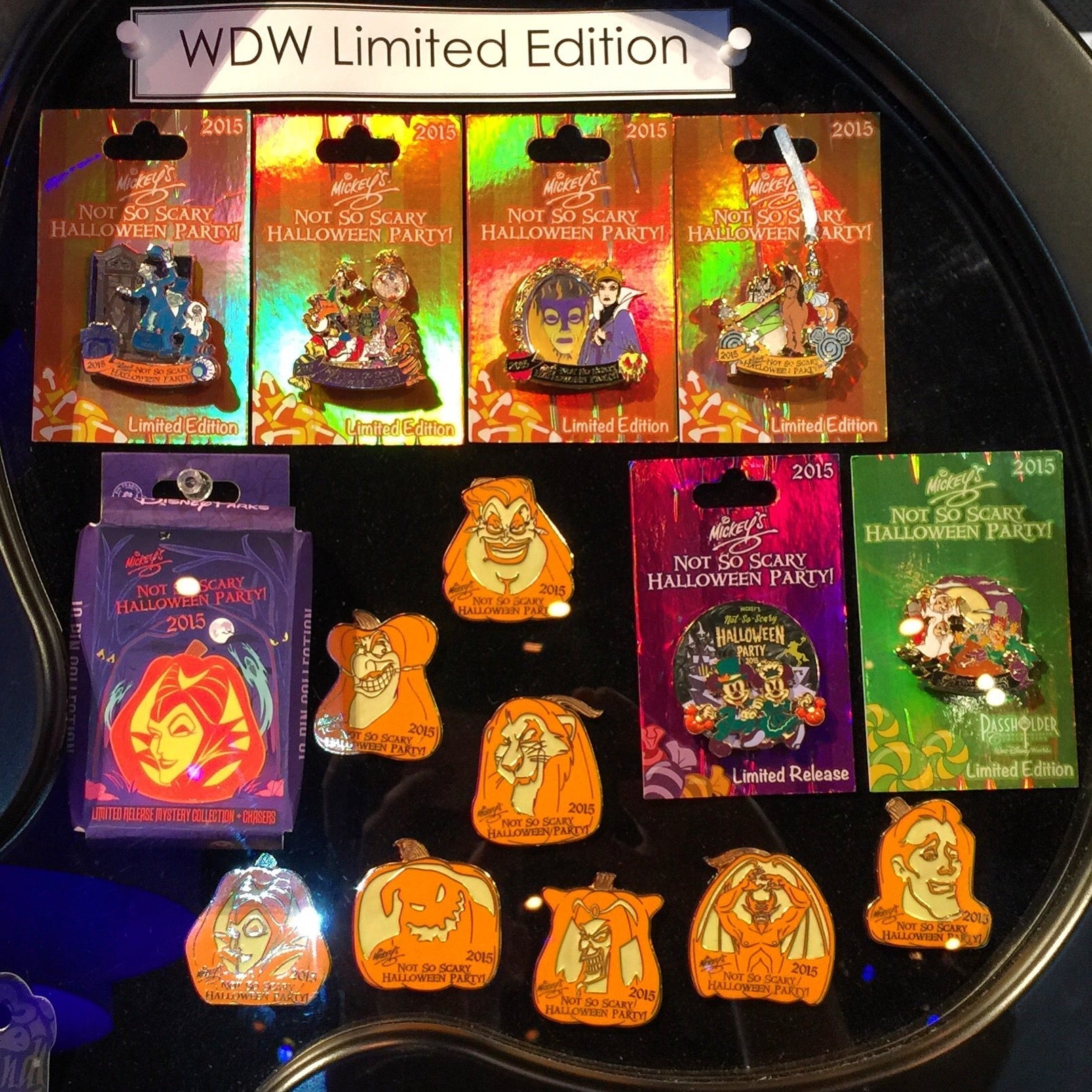 2015 Mickey's Not So Scary Halloween Party Pins - Disney – Disney