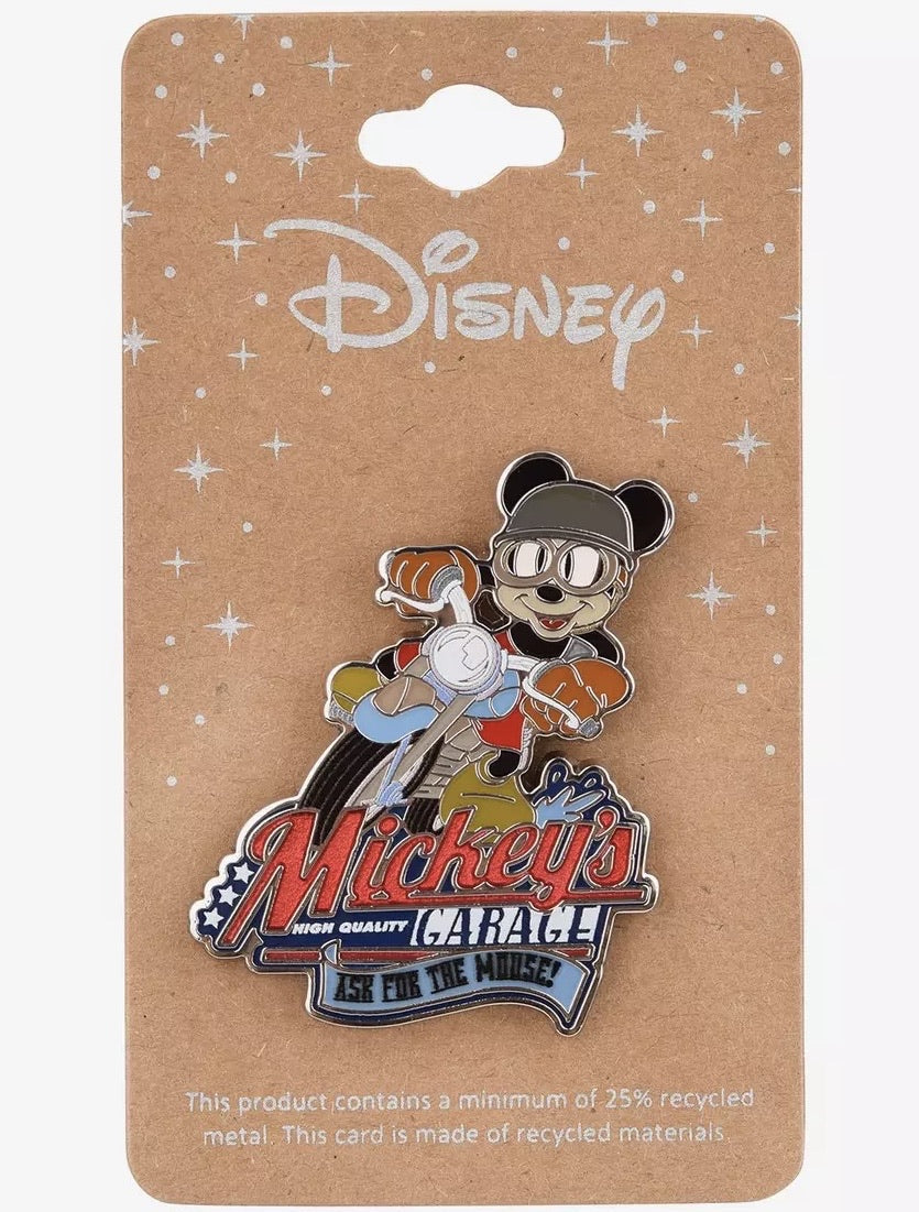 Mickey's Garage & License Plate Disney Pins at BoxLunch – Disney