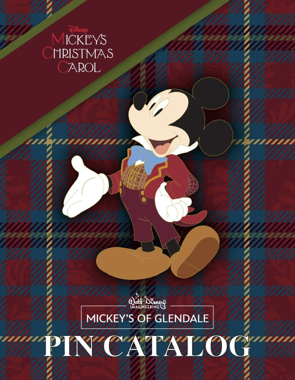 Mickey's Christmas Carol WDI Pins at Mickey's of Glendale D23