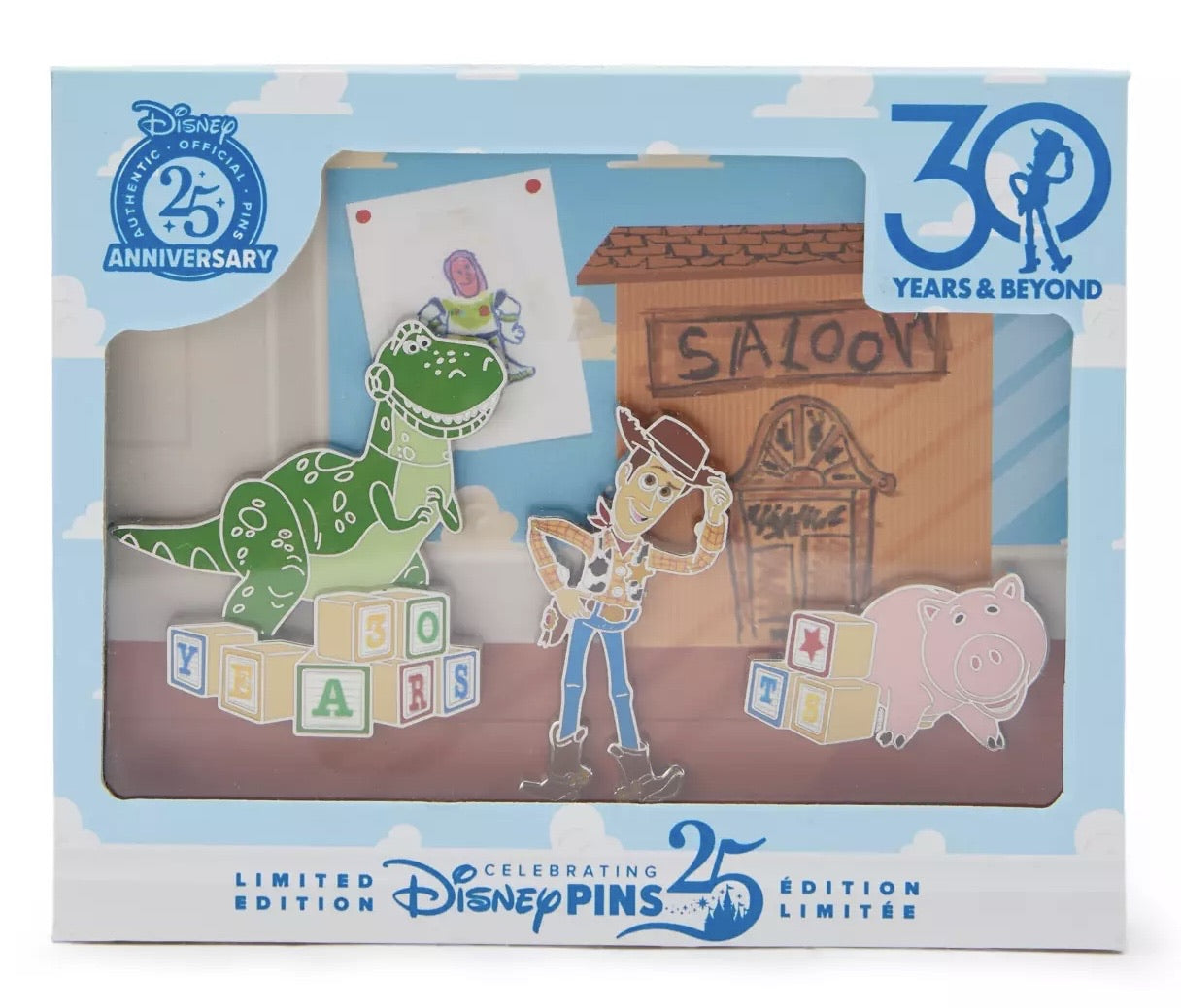 Toy Story 30th Anniversary Pin Set at Disney Store – Disney Pins Blog