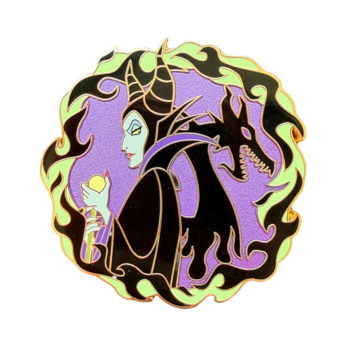 Maleficent Dragon Disney Pin