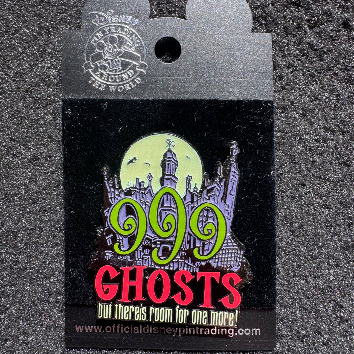 "999 Ghosts but there's room for one more" The Haunted Mansion Pin