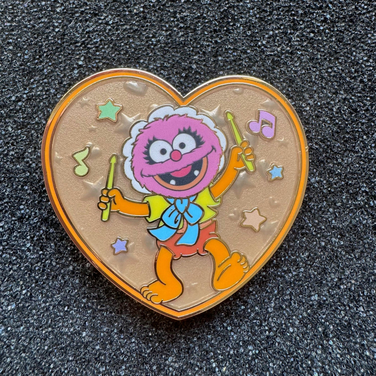 Animal Muppets Babies Heart Blind Box Pin