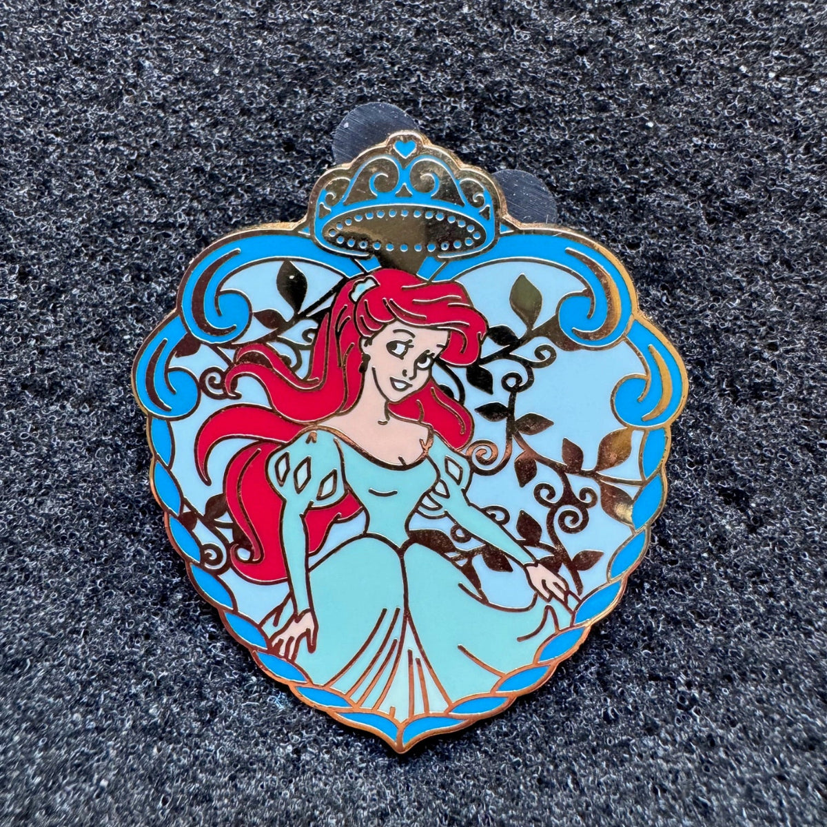 Ariel Heart Shaped Booster Pin