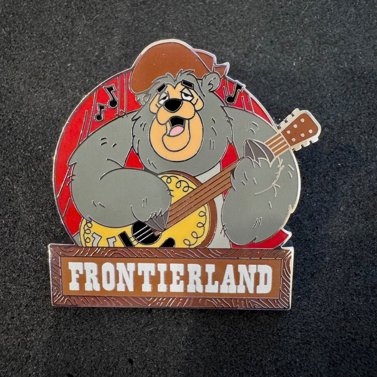 Big Al Frontierland Magic Kingdom Lands Booster Pin