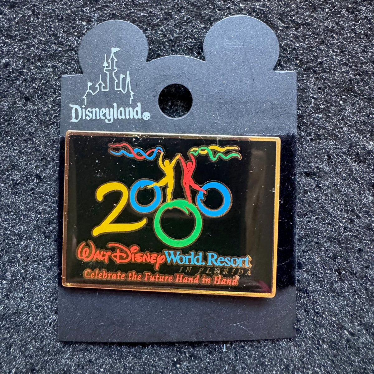 Celebrate the Future Hand in Hand Pin