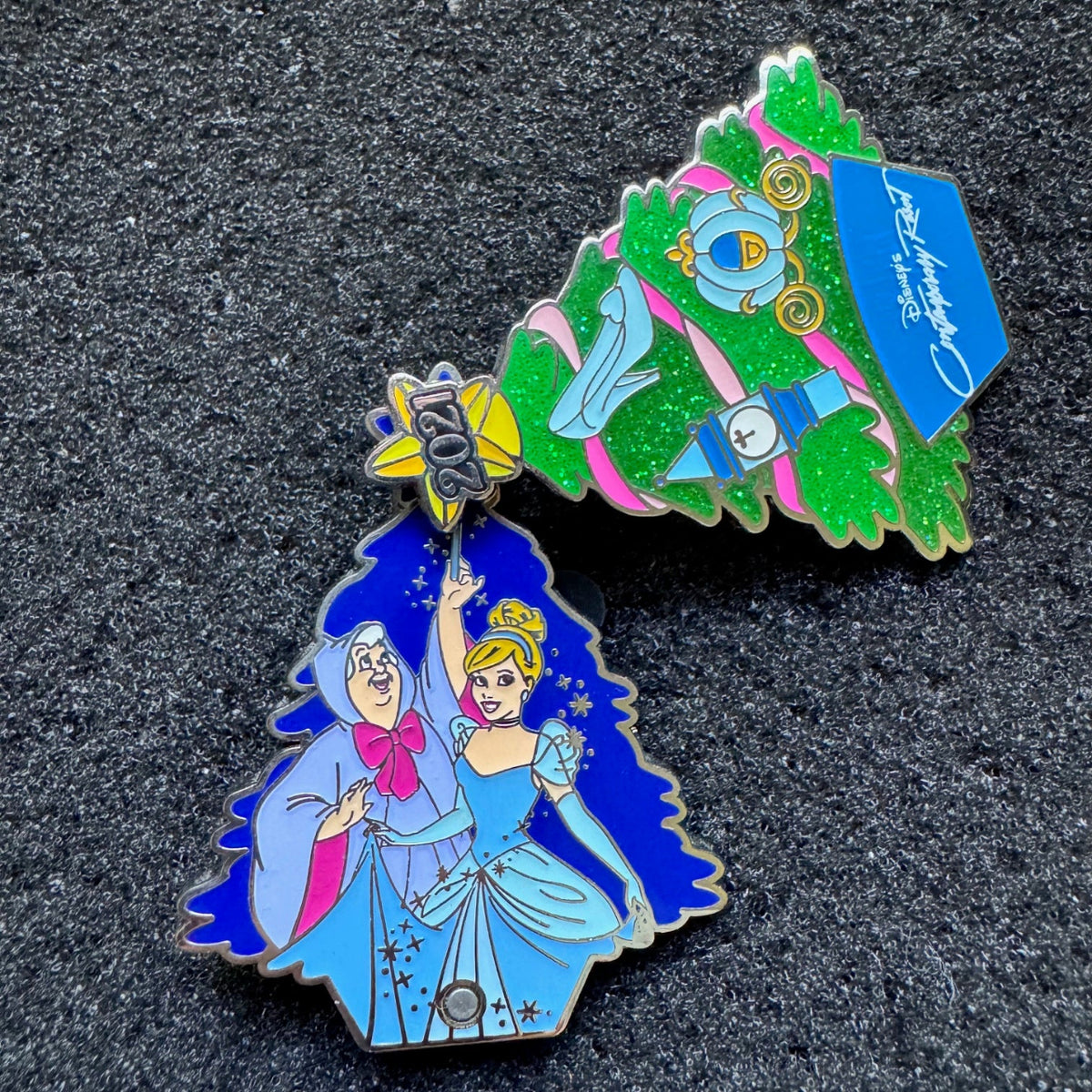 Cinderella Contemporary Resort Christmas Tree Pre-Production Hinged Pin