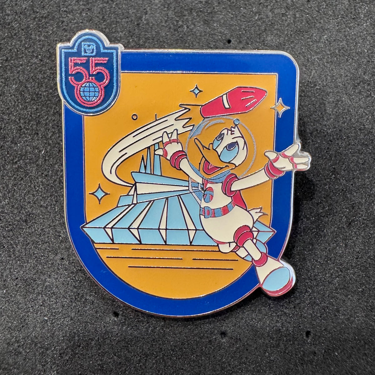 Donald Duck Walt Disney World 55th Anniversary Mystery Pin