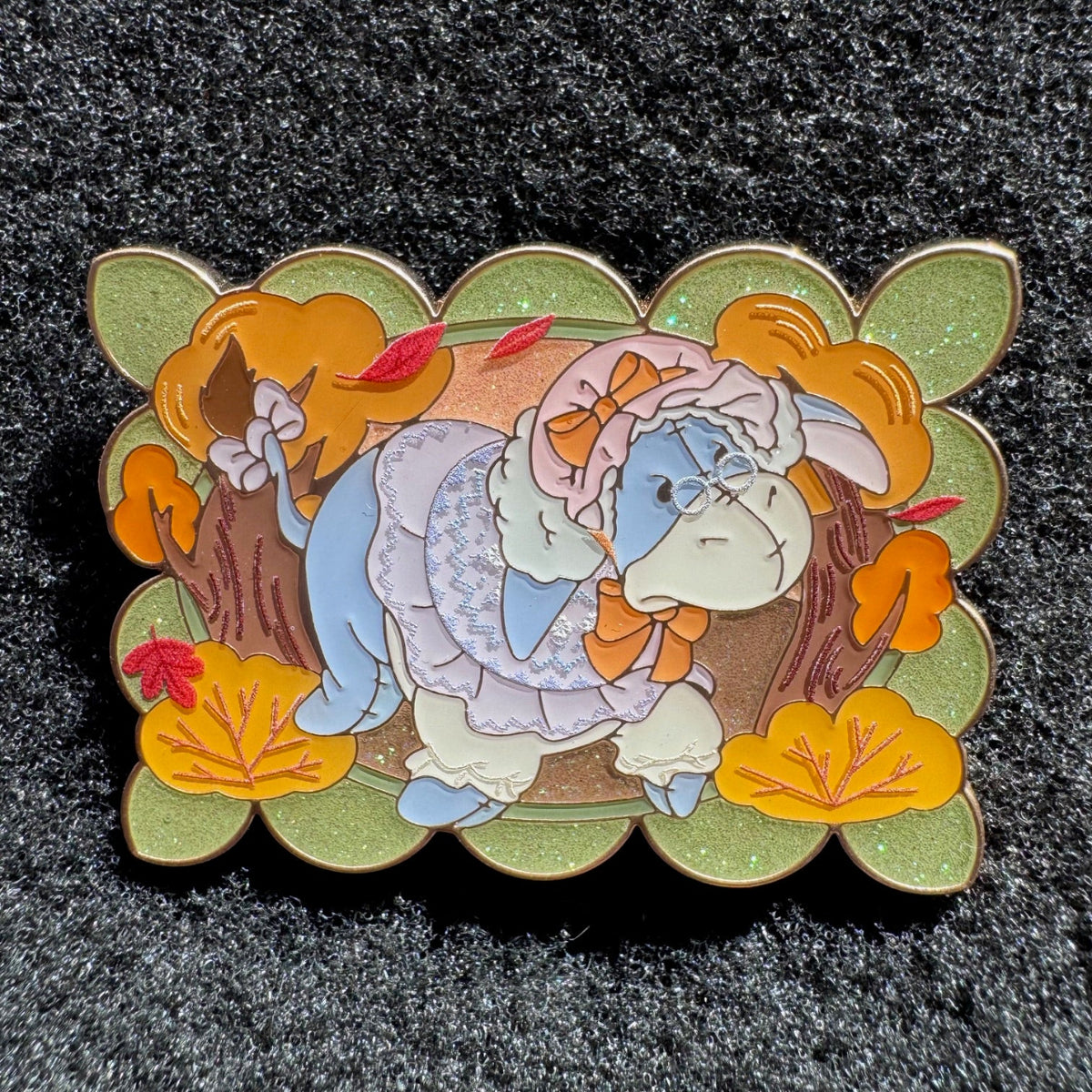 Eeyore Winnie the Pooh and Friends Autumn Mystery Pin