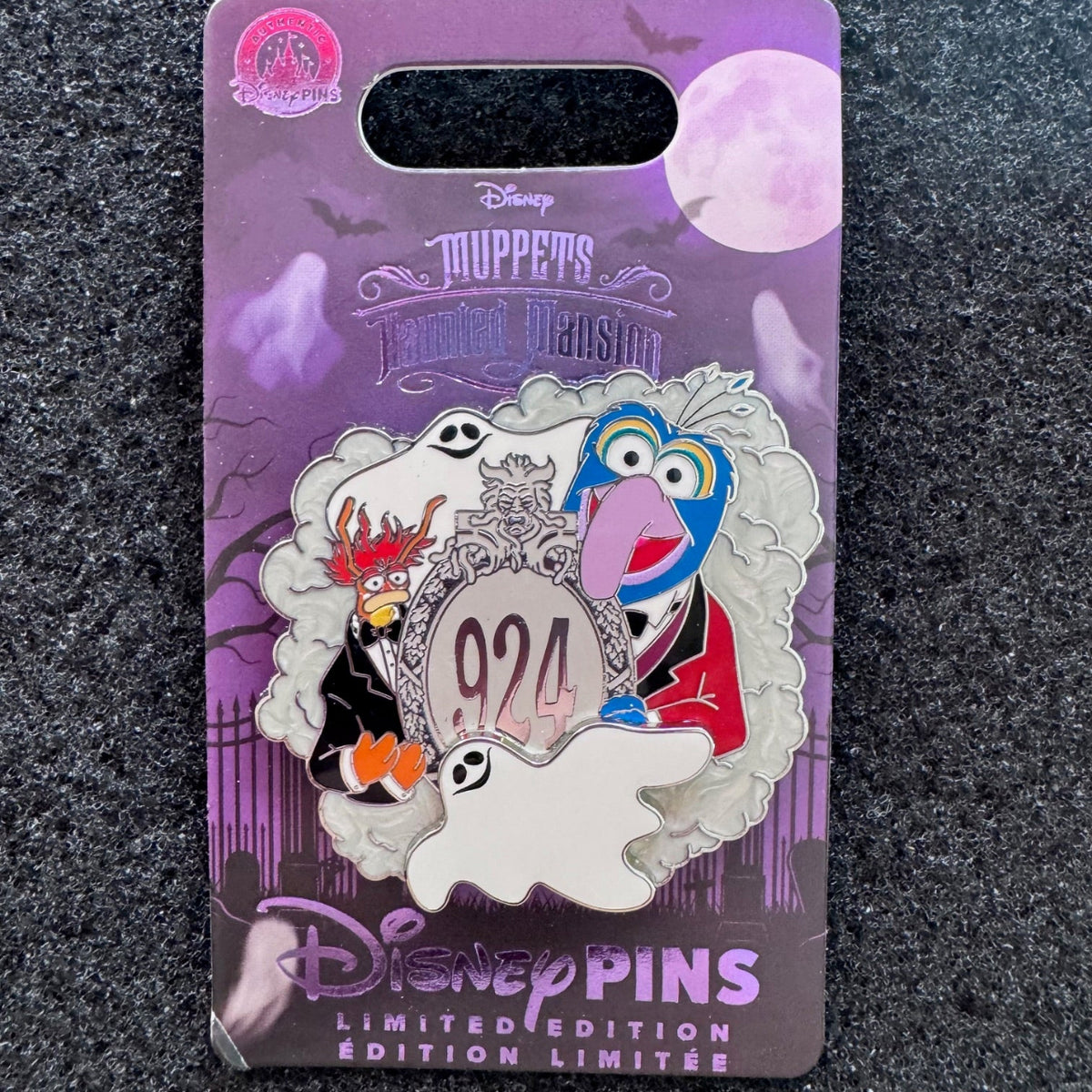Gonzo & Pepe Muppets Haunted Mansion Pin