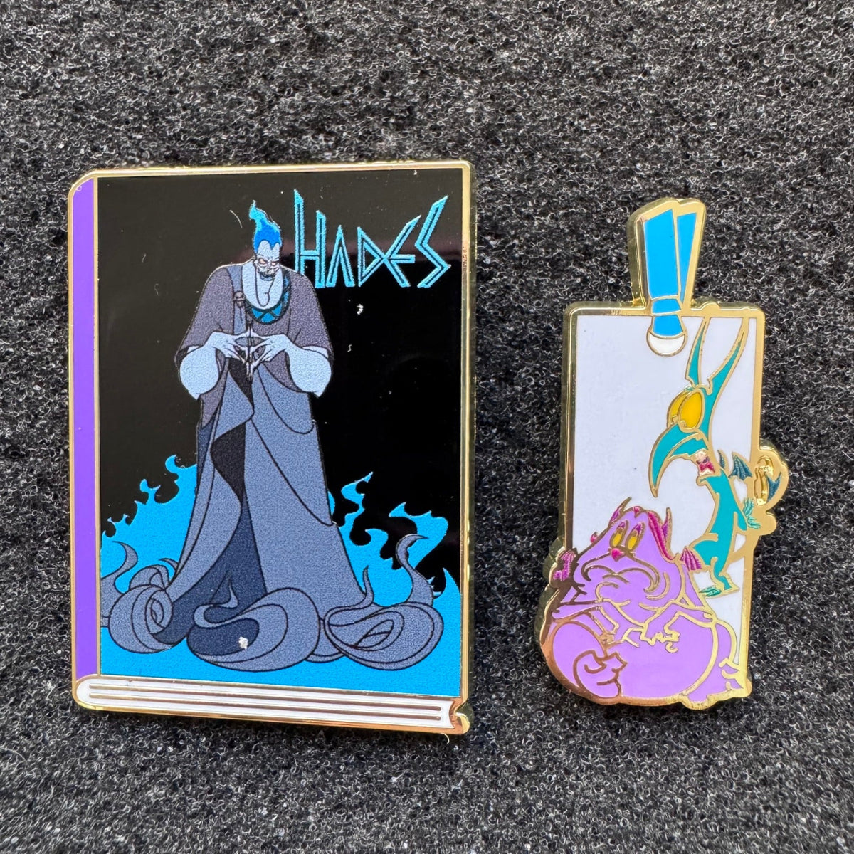 Hades Disney Villain Book and Bookmark Blind Box Pin Set
