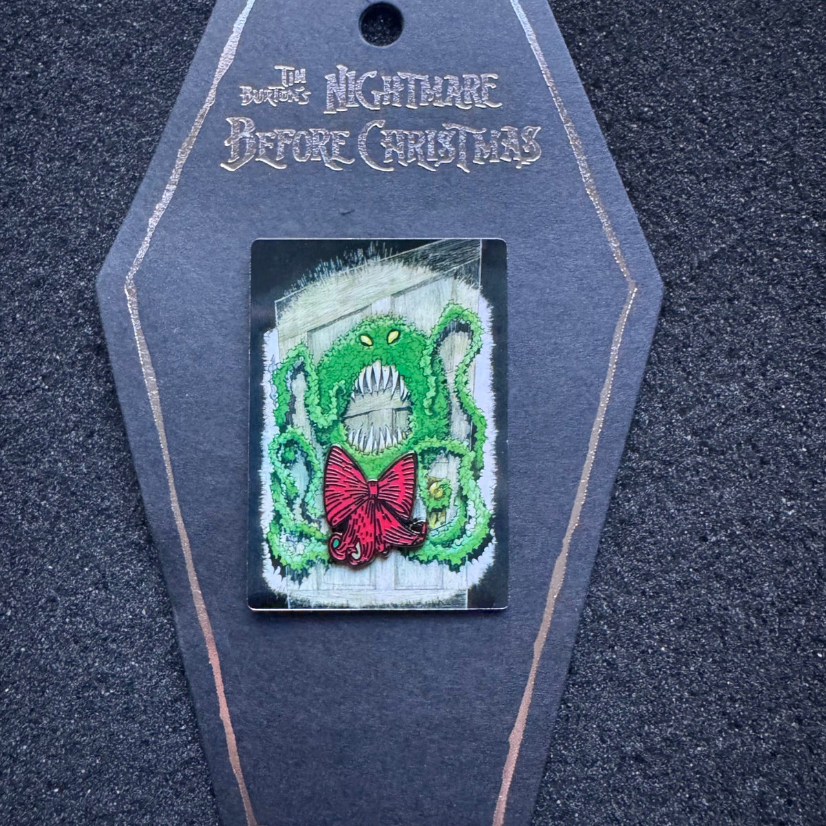 Haunted Mansion Evil Wreath The Nightmare Before Christmas Pin