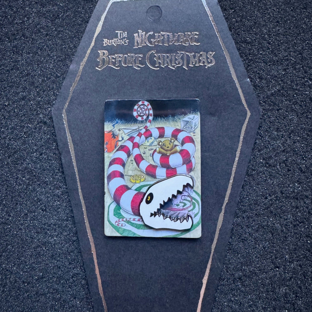 Haunted Mansion Stretching Snake The Nightmare Before Christmas Pin