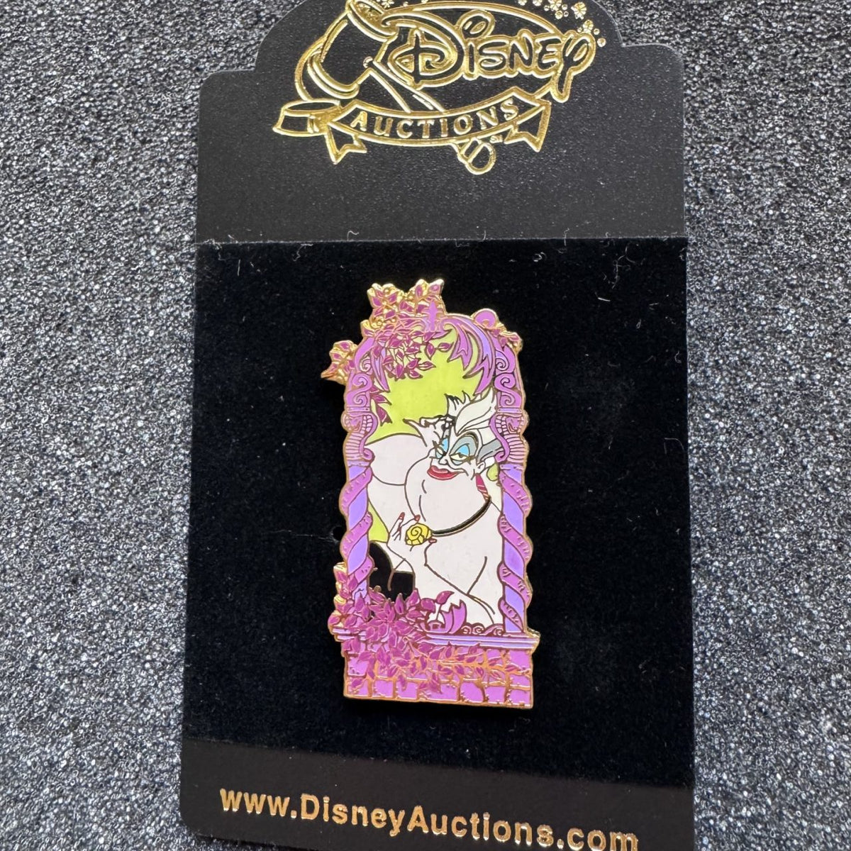 Ursula Villains in Frames Disney Auctions Pin