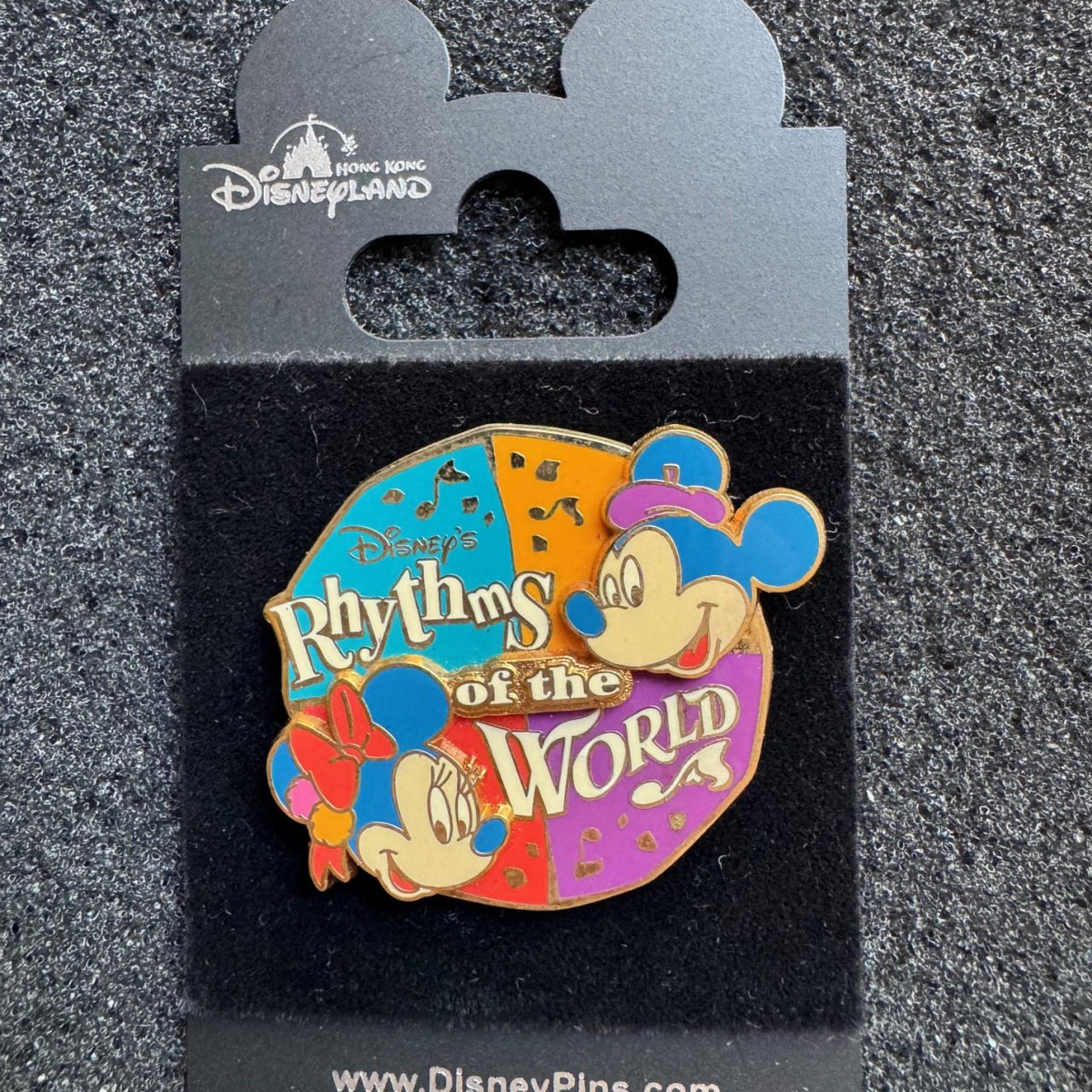 Minnie & Mickey Rhythms Of The World - Tokyo Disneyland Resort Pin