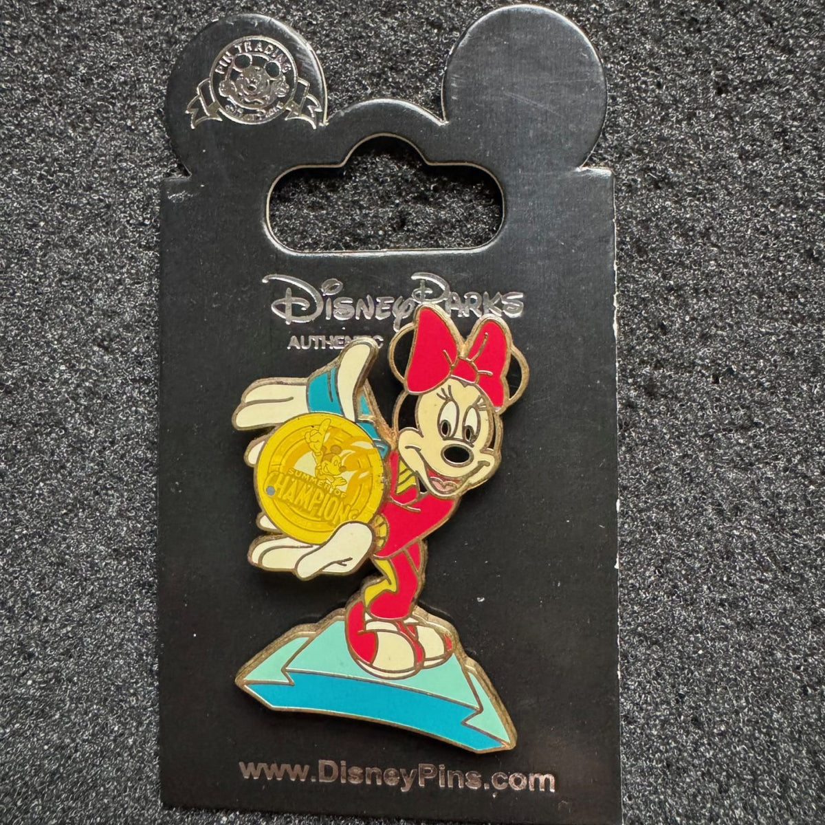 Minnie Mouse Summer of Champions Pin