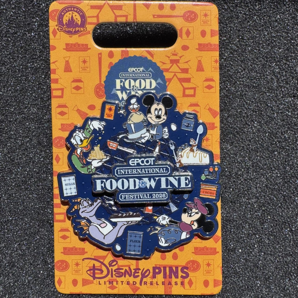 EPCOT Food & Wine Festival Logo Pin