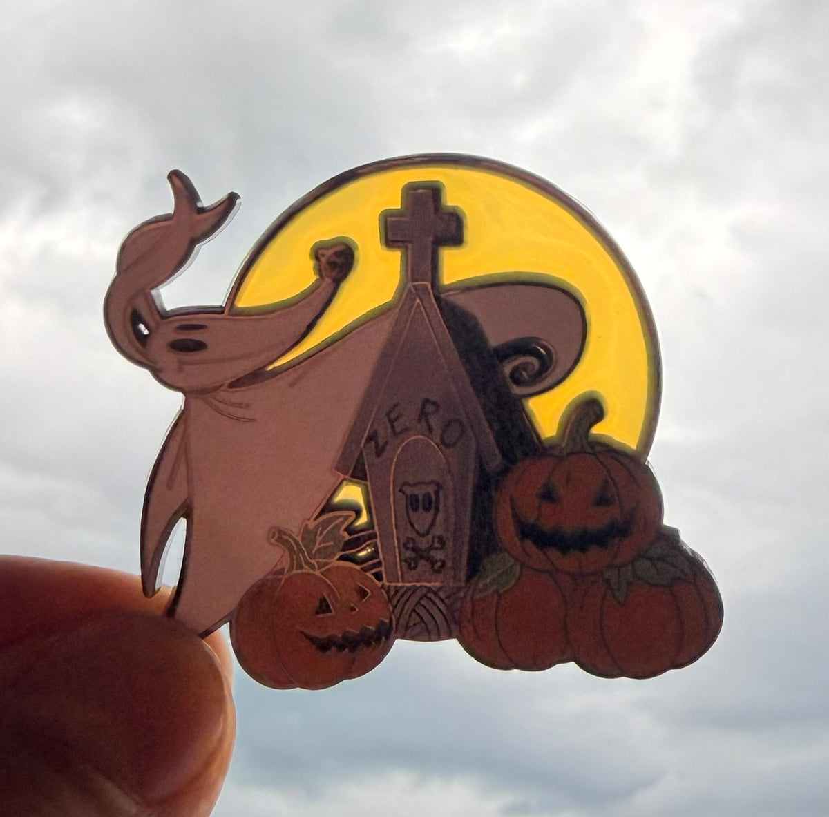 The Nightmare Before Christmas Zero Halloween Disney Pin