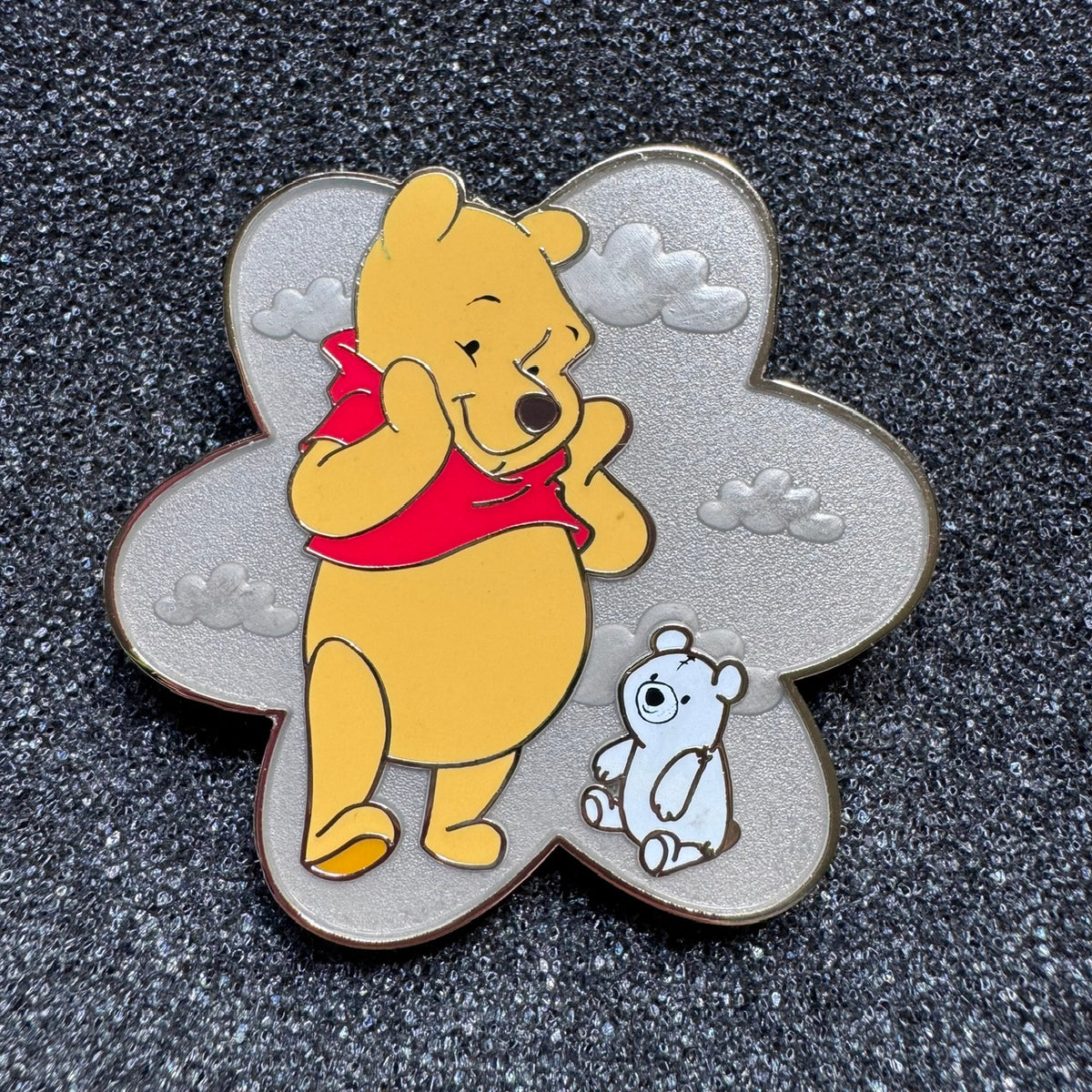 Winnie the Pooh with Teddy Bear DPB Mystery Pin