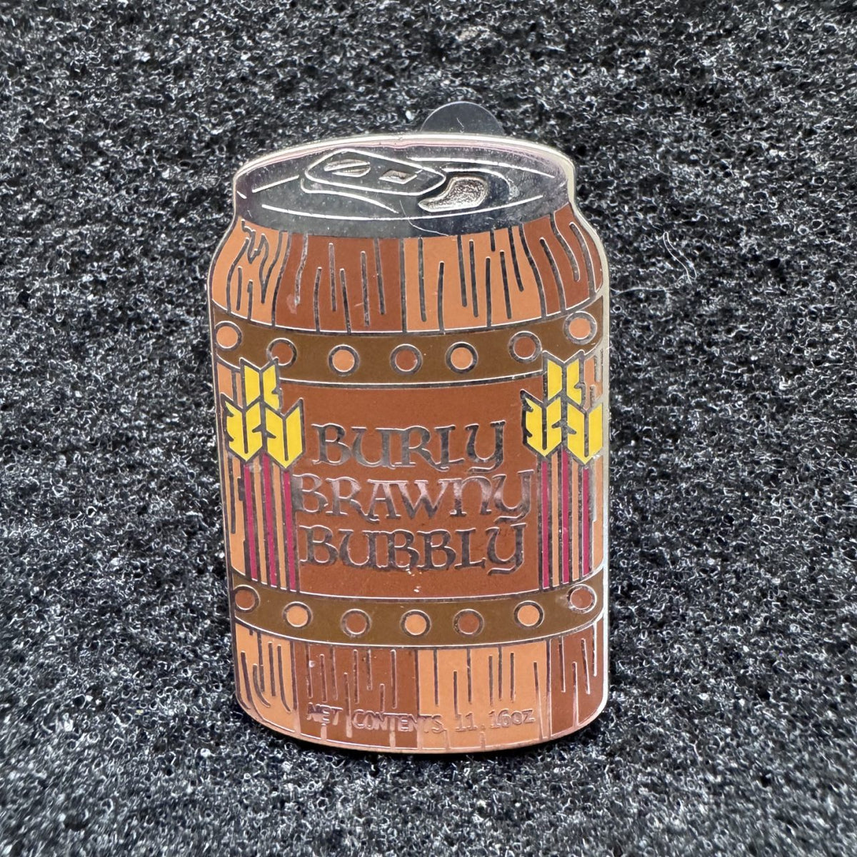 Gaston Burly Brawny Bubbly Delicious Drinks Mystery Pin