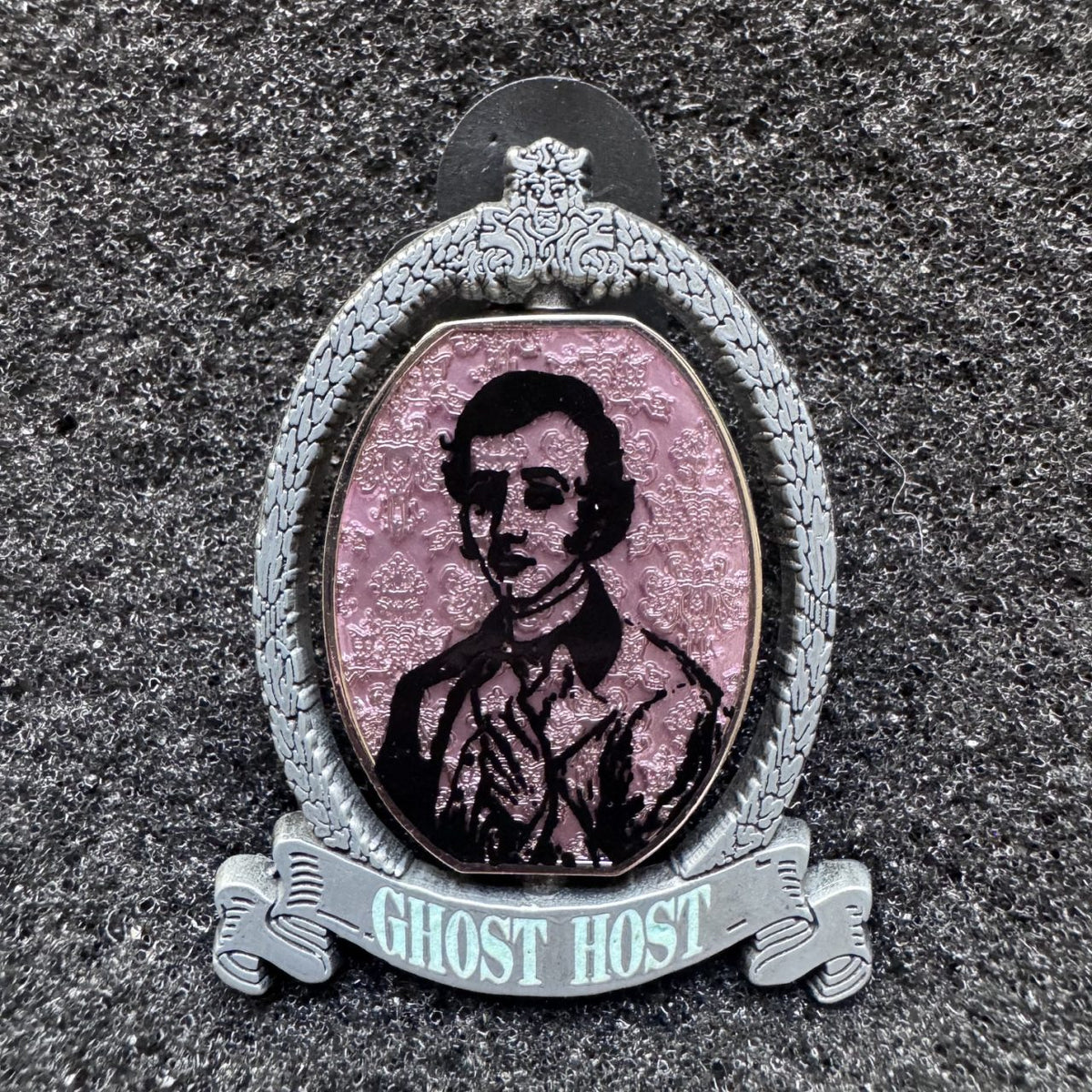 Aging Man The Haunted Mansion Spinner Pin