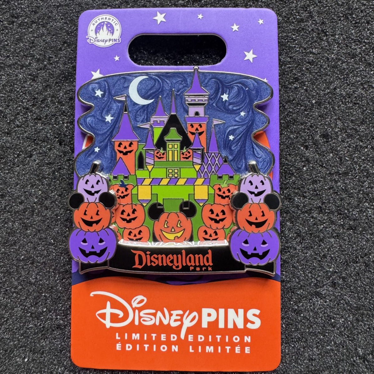 Halloween Castle Disneyland Pin