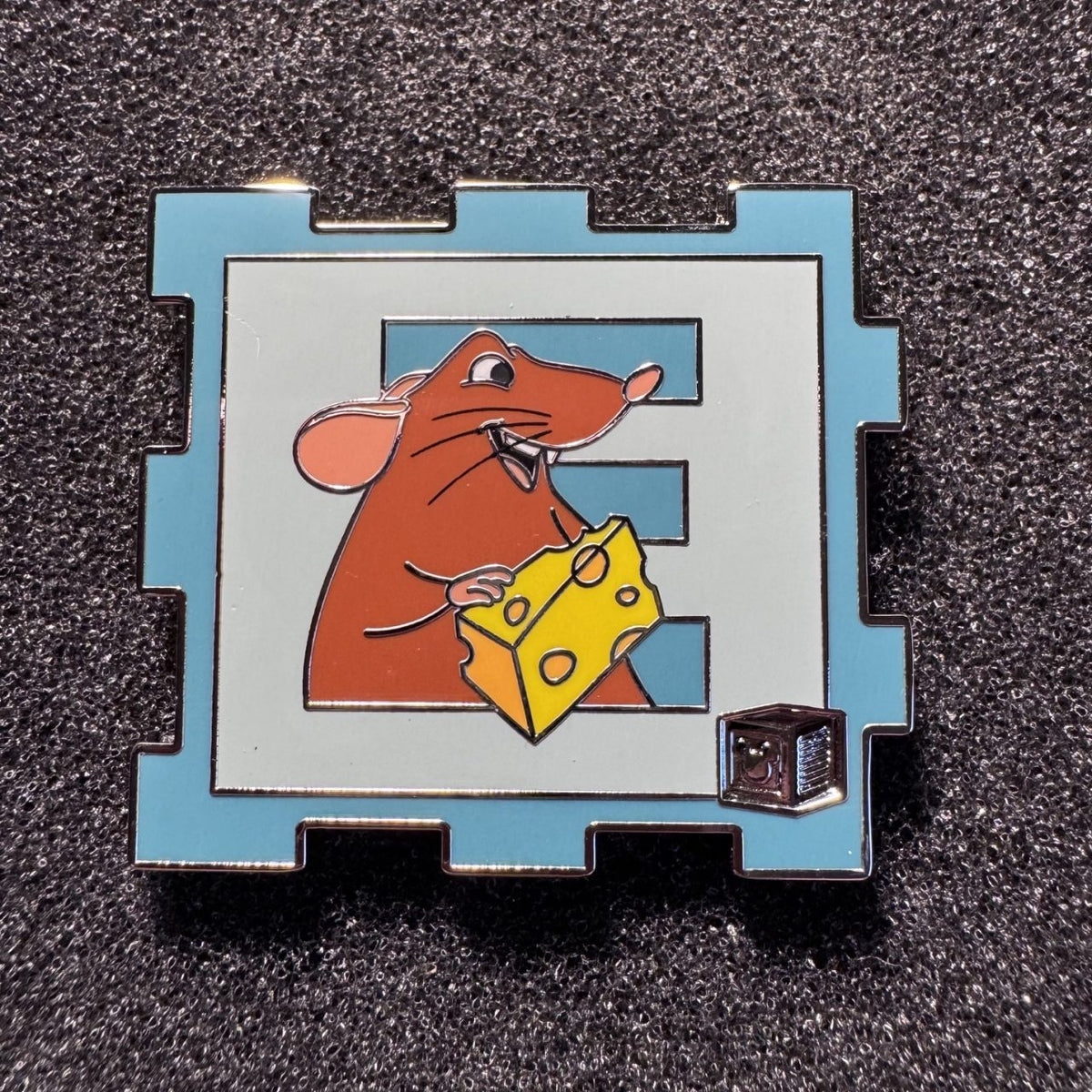 Emile "E" Alphabet Block A-2-Z Pin Event Pin