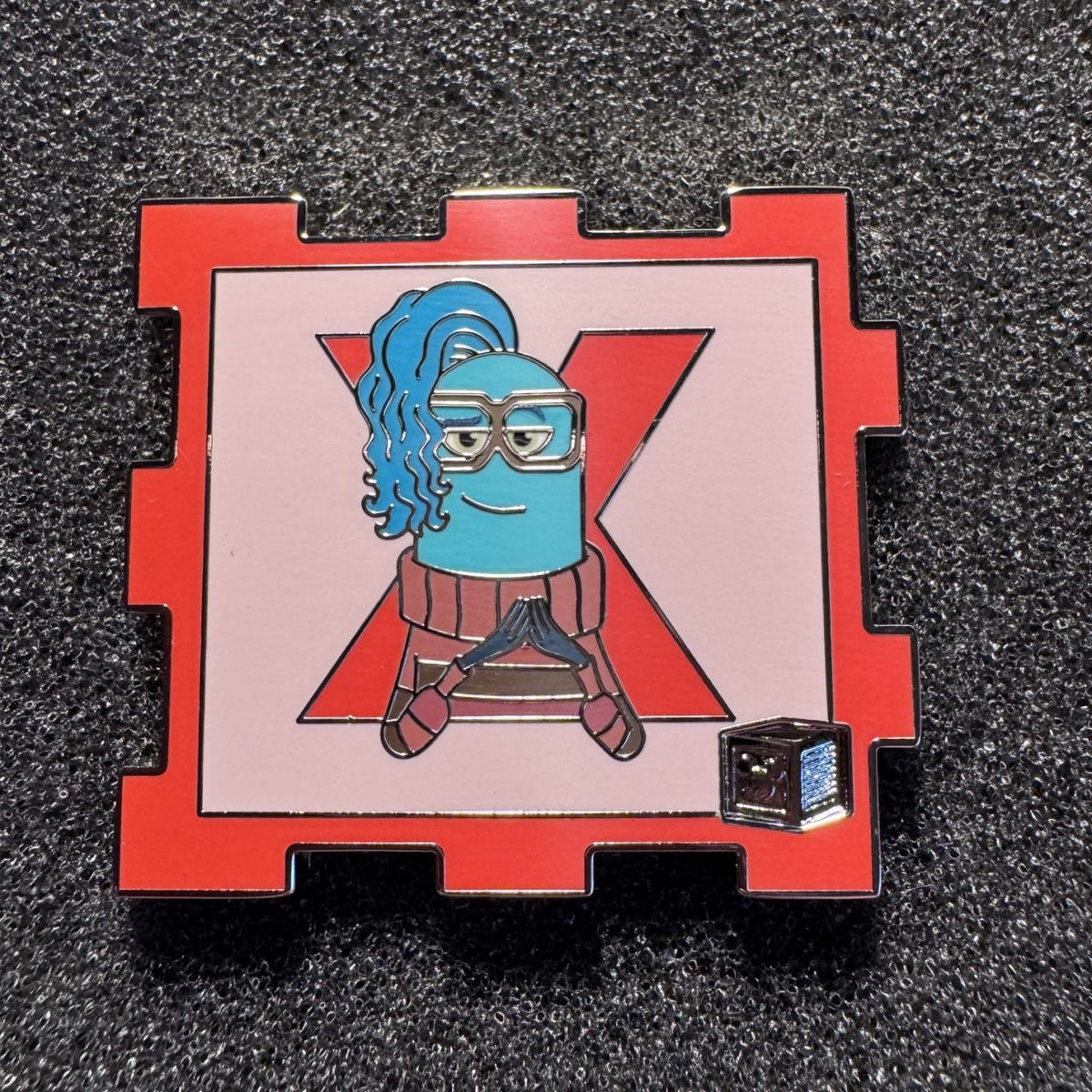 Xeni "X" Alphabet Block A-2-Z Pin Event Pin