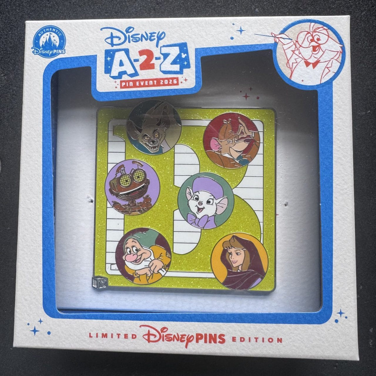 Character Names Building Block “B” A-2-Z Pin Event Pin