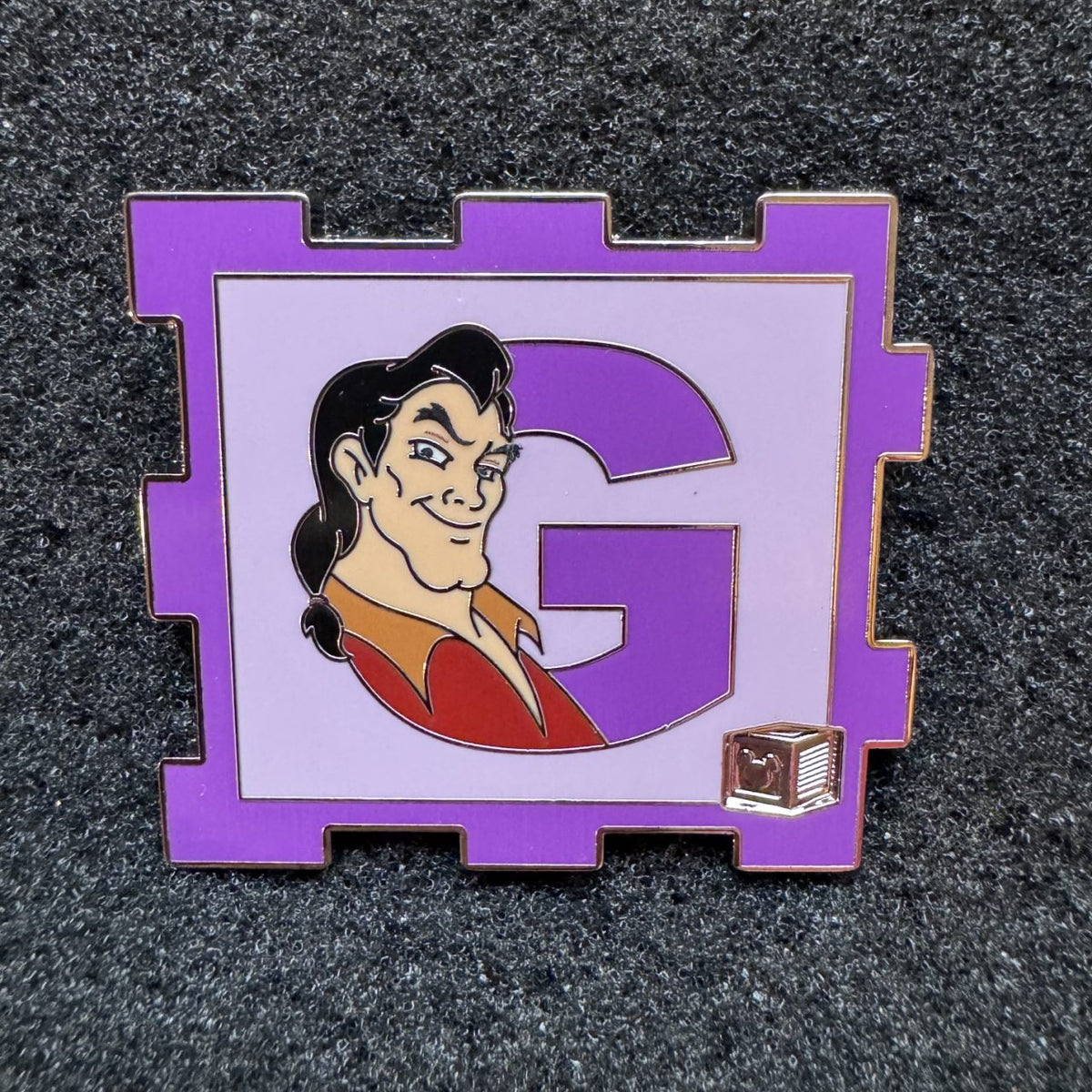 Gaston "G" Alphabet Block A-2-Z Pin Event Pin