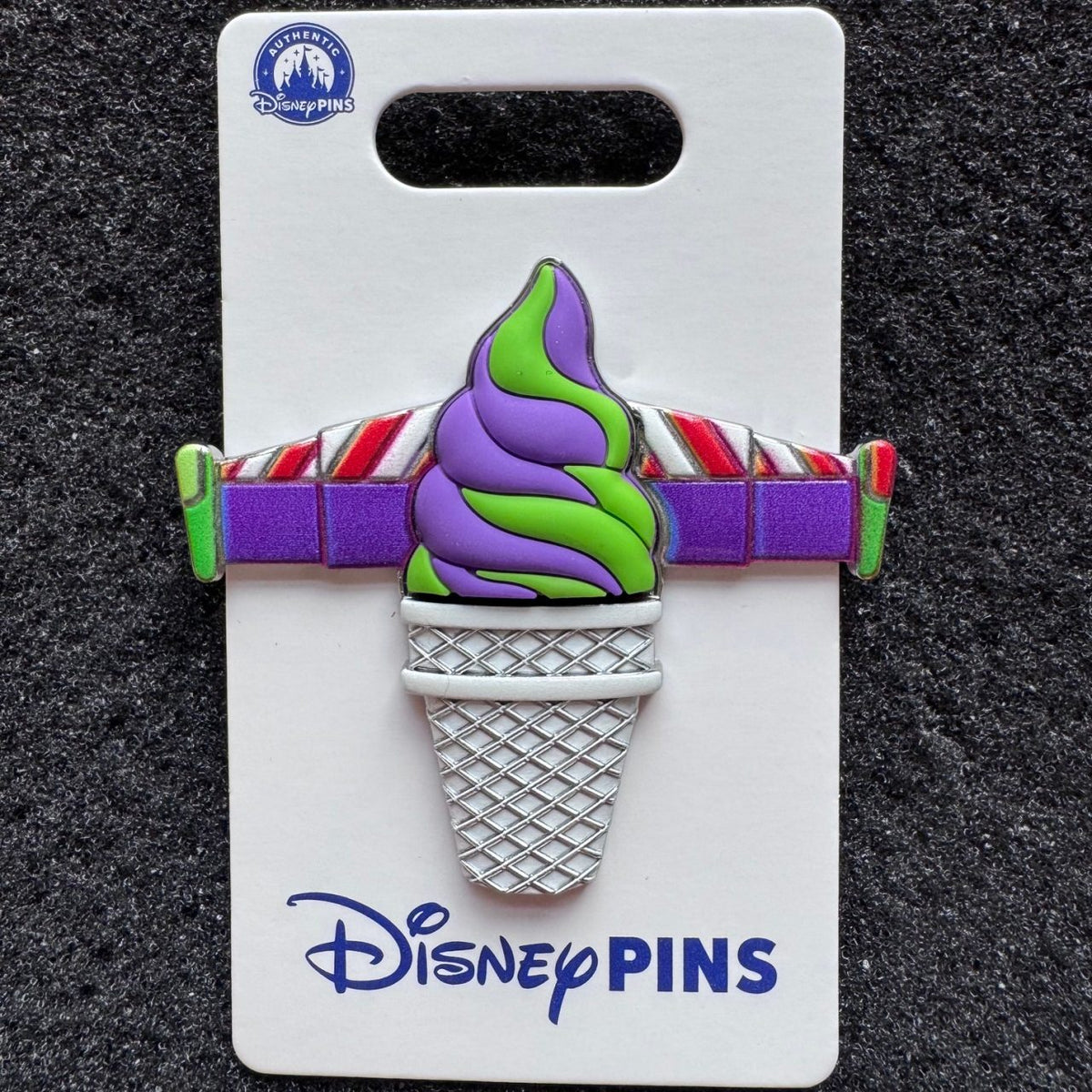 Buzz Lightyear Ice Cream Cone Pin