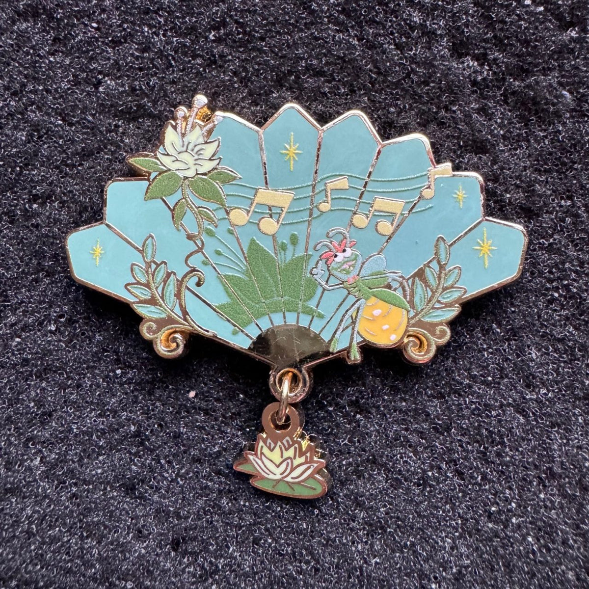 Tiana BoxLunch Princess Fan Pin