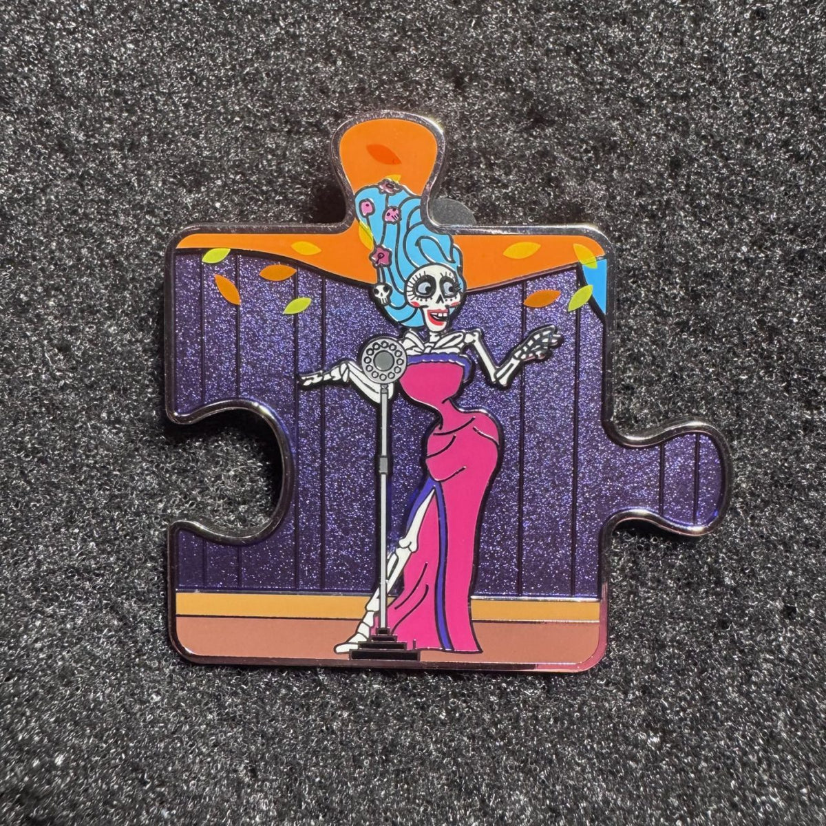 Emcee Chaser Coco Puzzle Character Connection Mystery Pin