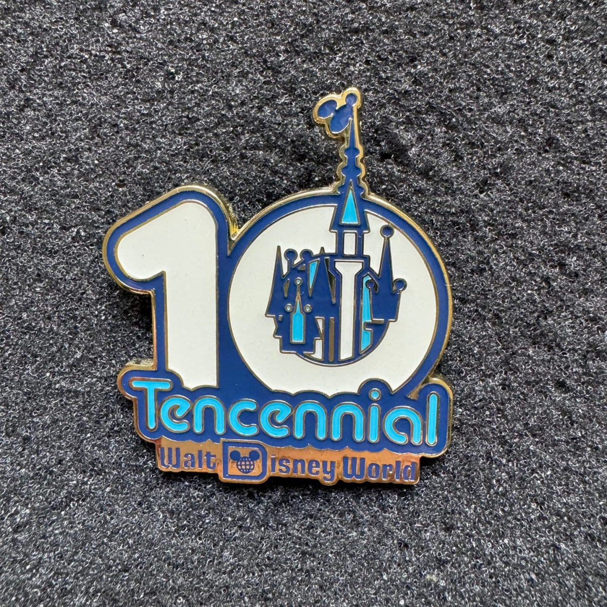 Walt Disney World Tencennial 50th Anniversary Vault Pin