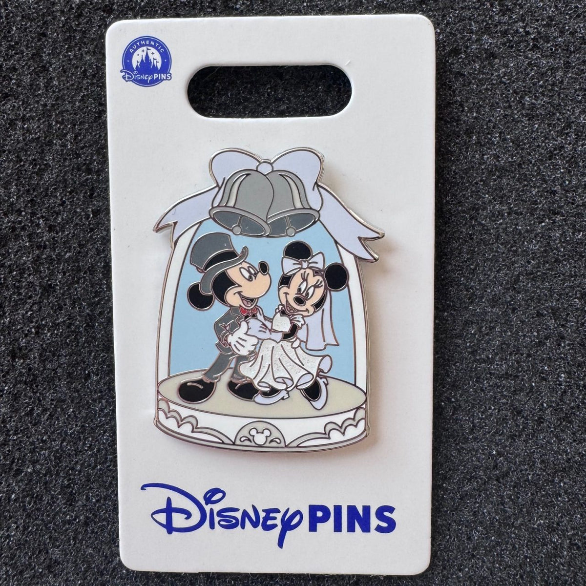 Mickey & Minnie Wedding Bells Pin
