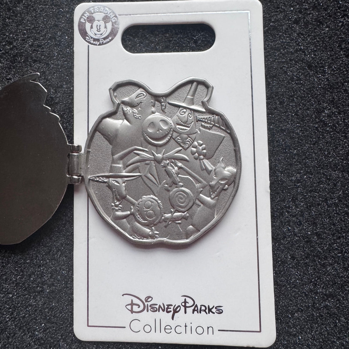 Jack Skellington Glitter Hinged Pin
