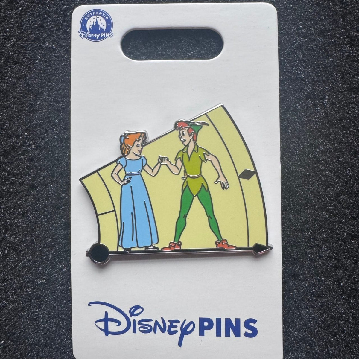 Wendy & Peter Pan Clock Pin