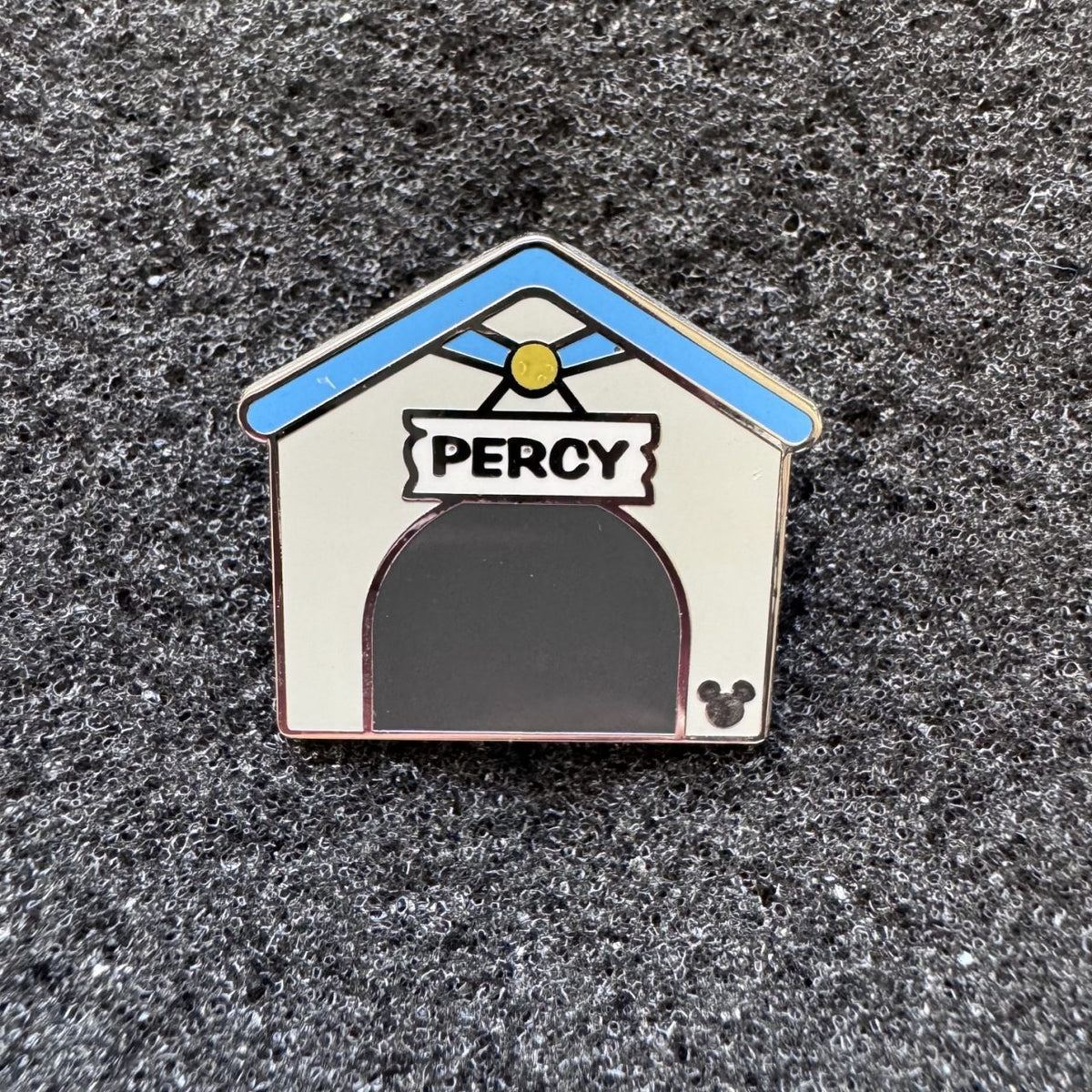 Percy Disney Doghouses Hidden Mickey Pin