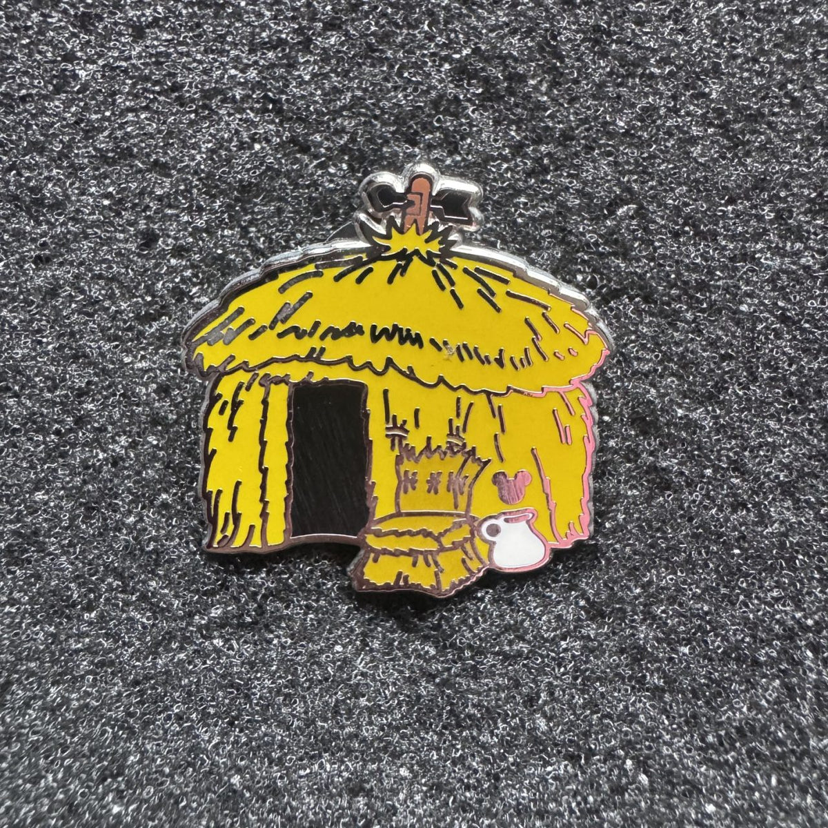 Straw House The Three Little Pigs Hidden Mickey Pin