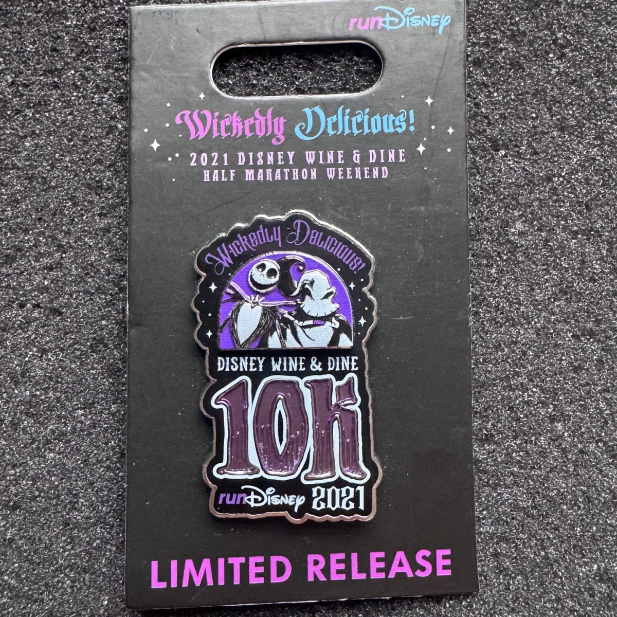 Jack Skellington Wickedly Delicious 10K Pin