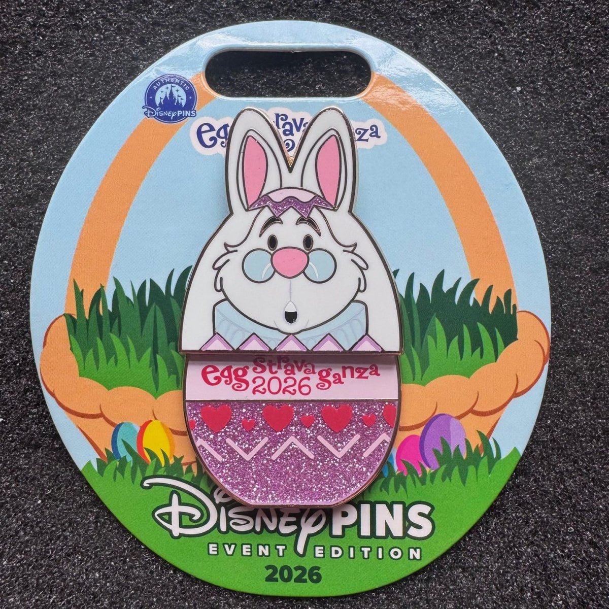 White Rabbit Eggstravaganza 2026 Pin