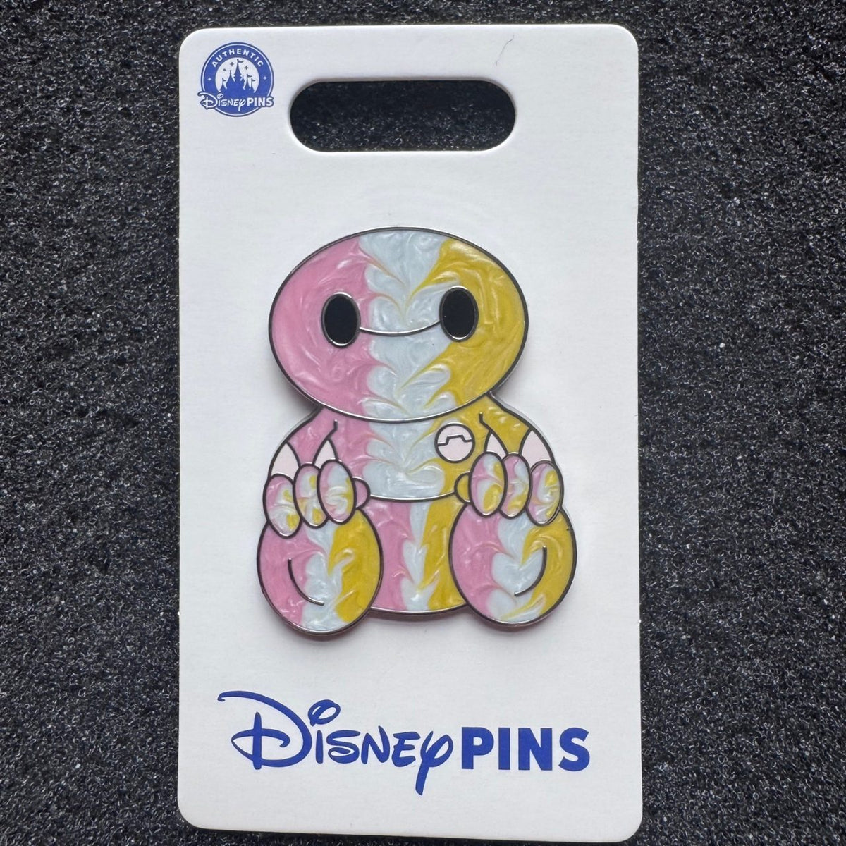 Baymax Character Tie-Dye Pin