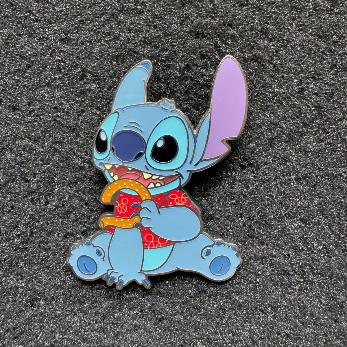 Stitch Pretzel Snack Pin