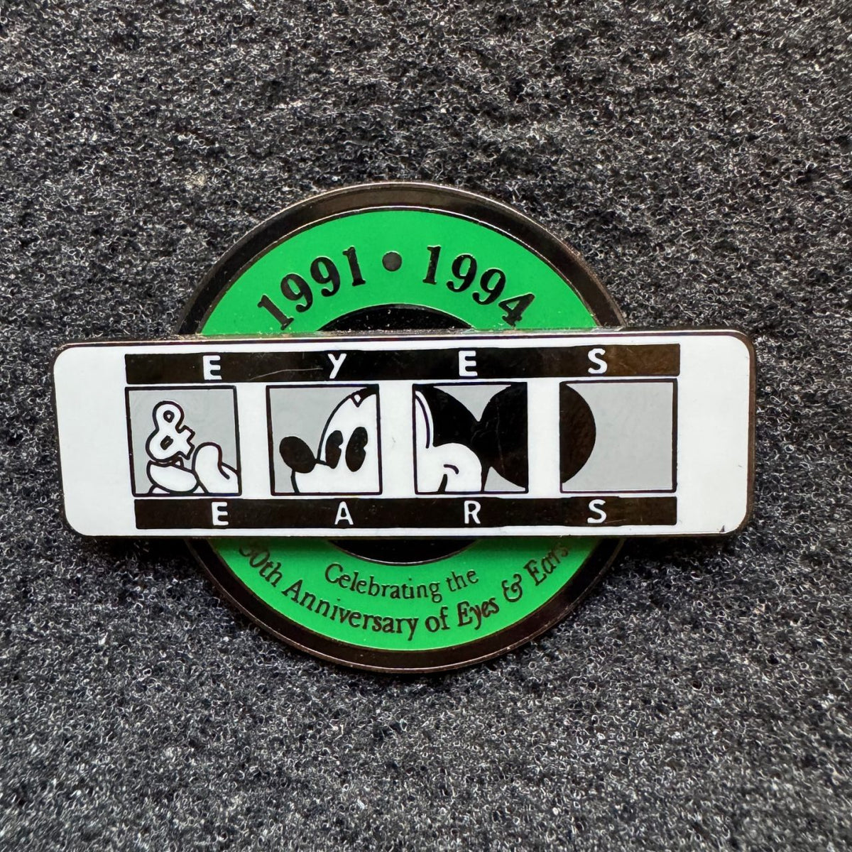 Celebrating The 30th Anniversary Of Eyes And Ears Pin