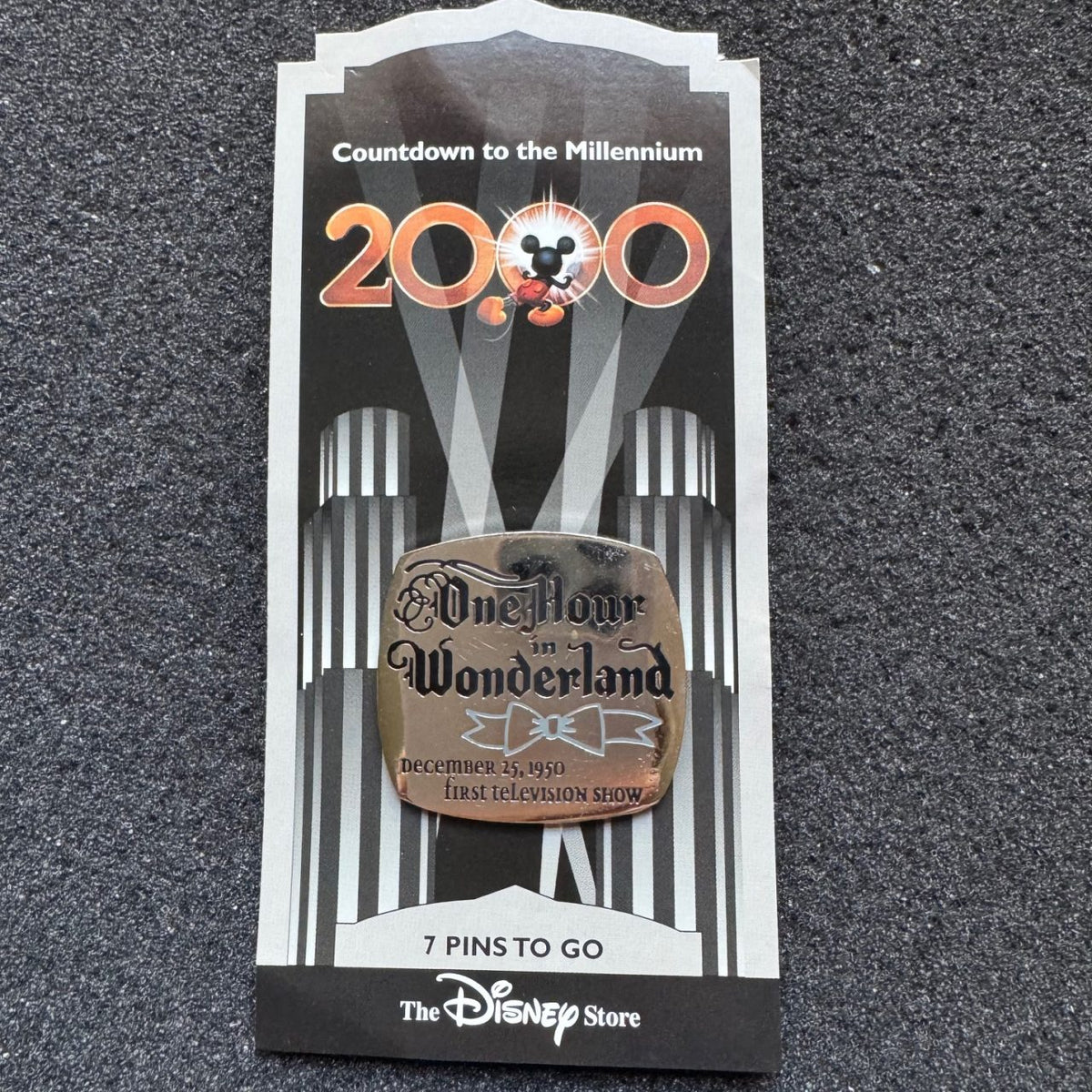 One Hour In Wonderland Countdown To The Millennium Pin
