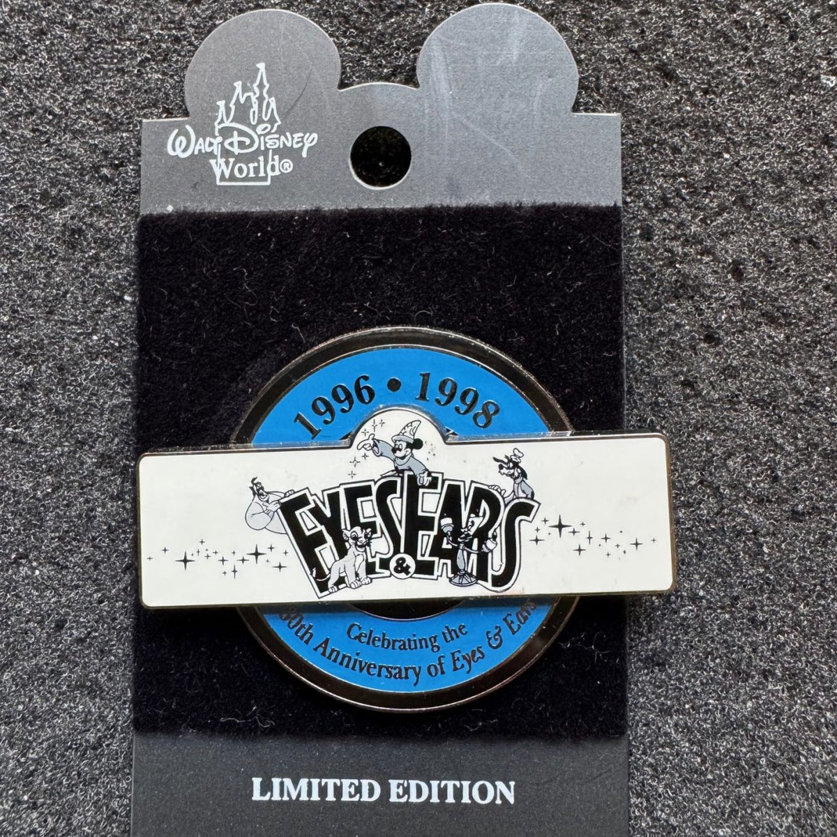 Celebrating The 30th Anniversary Of Eyes And Ears Blue Pin