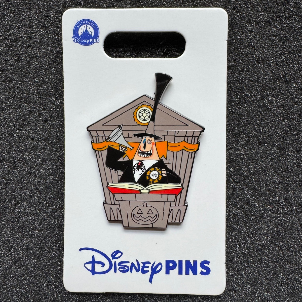 The Mayor Nightmare Before Christmas Pin