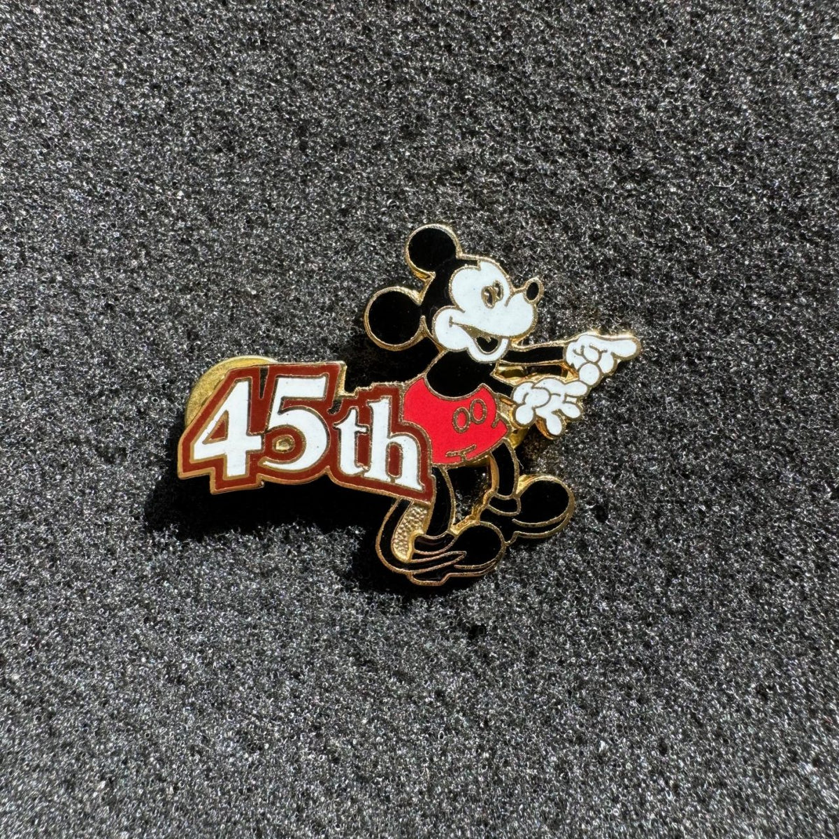 Mickey Mouse 45th Anniversary Pin