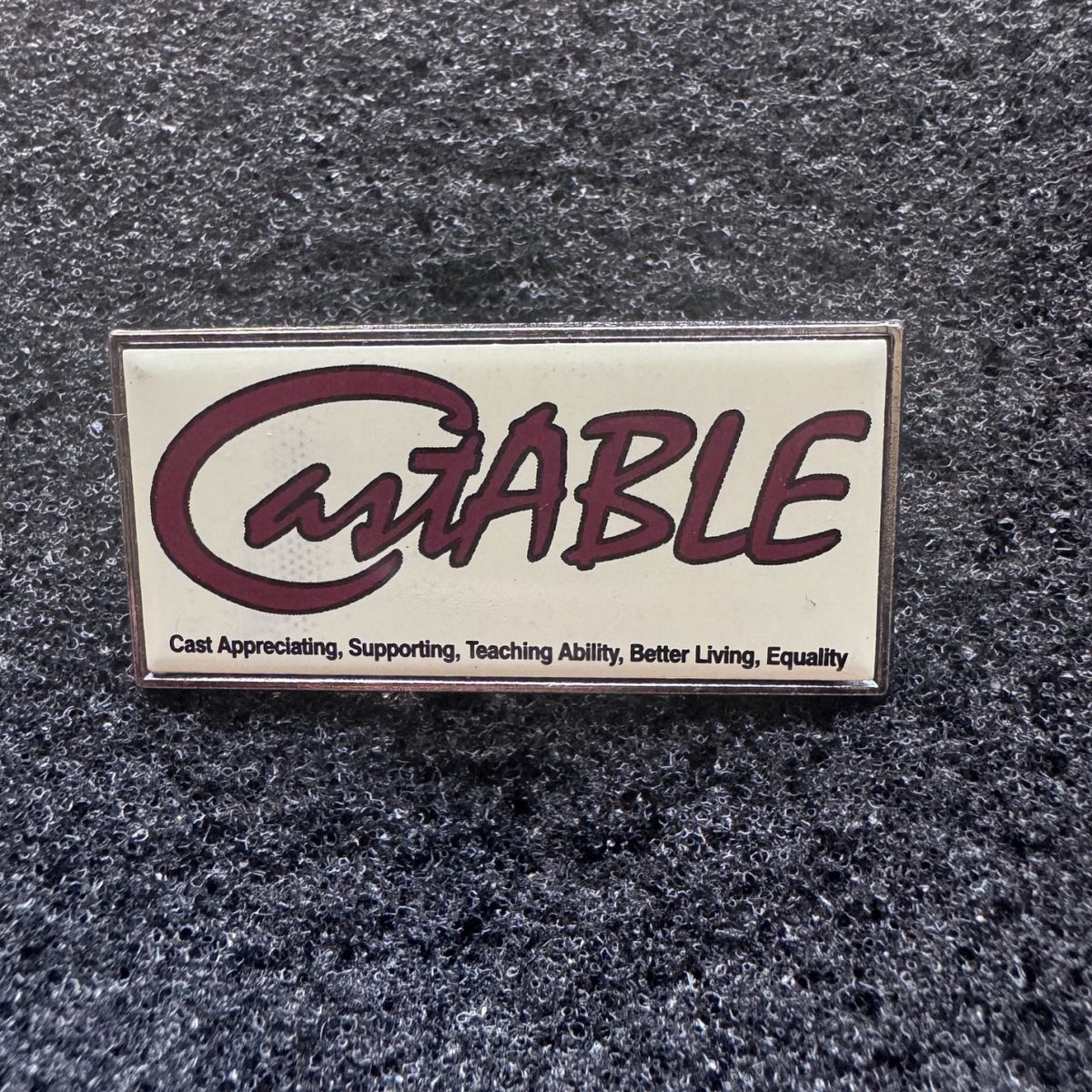 Castable Business Employee Resources Pin