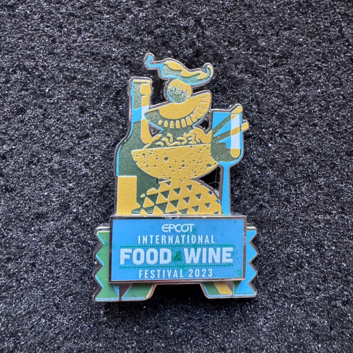 EPCOT Food & Wine Festival 2023 Logo Pin